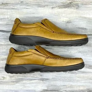 hotter | Shoes | Hotter Tan Vegan Leather Loafers Link  display picture 3